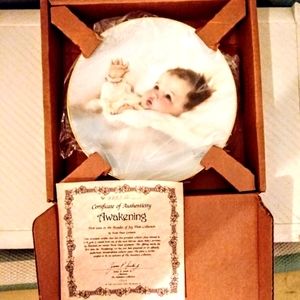 "Awakening" plate Hamilton Collection